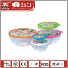 Plástico redondo Container(2.2L) de alimentos